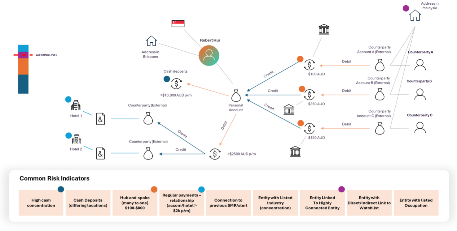 Graphic 2: Example of a Real-Life Case Study Involving Contextual Monitoring