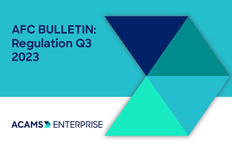AFC Bulletin - Regulation Q3 2023