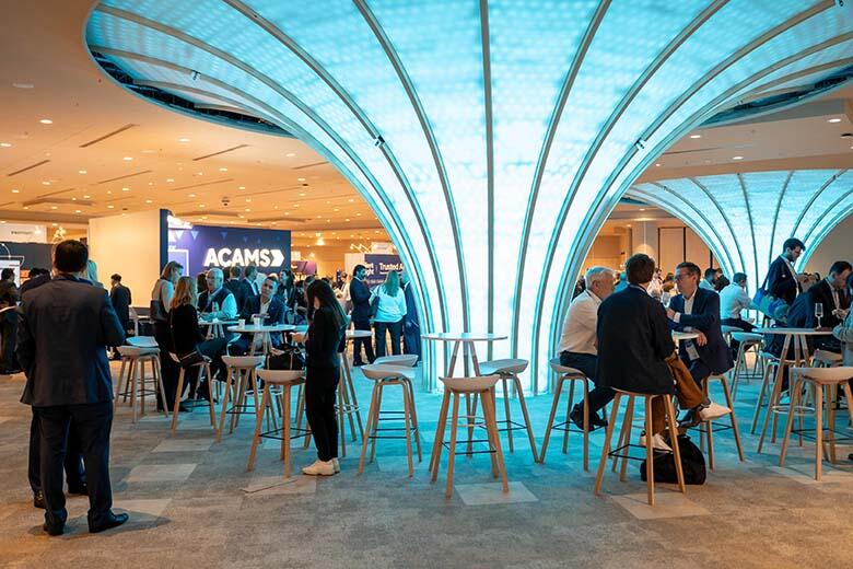 Attendees networking at the ACAMS Europe Assembly